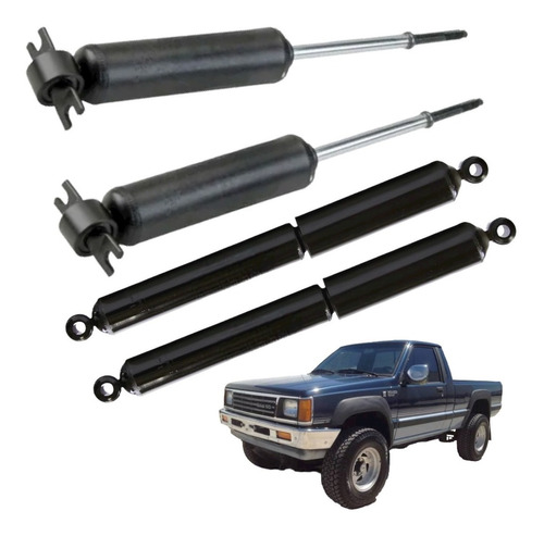 Kit Amortiguadores Dodge Ram-50 4x4 1982 - 1994 Alta Calidad