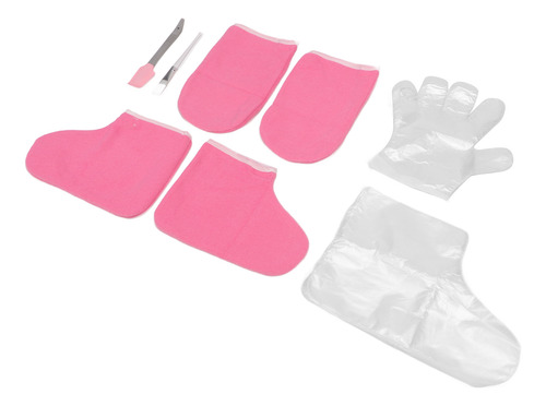 Juego De Guantes Y Calcetines De Cera De Parafina Para Trata