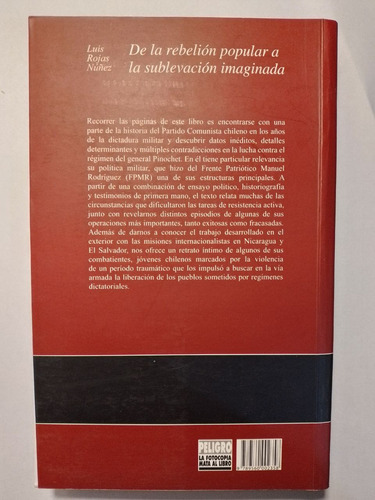 De La Rebelión Popular A La Sublevación Imaginada (Usado)