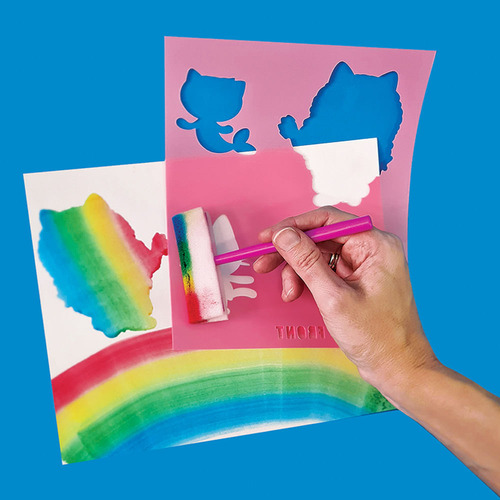 Pizarra Gabbys Dollhouse Rainbow Painter