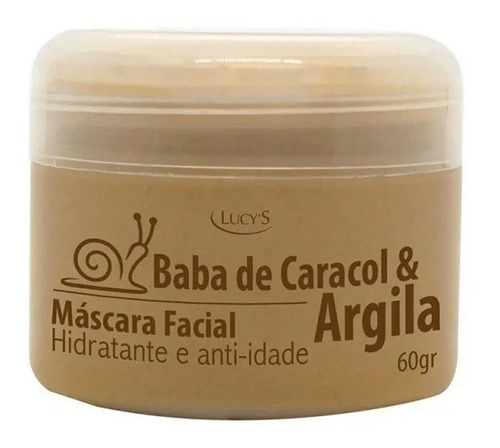 Imagem 2 de 5 de Máscara Facial Baba Caracol Argila Hidrata Anti Idade