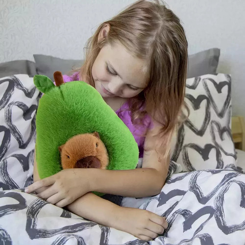 Peluche Con Forma De Pez Globo Y Aguacate De 35 Cm, Regalo P