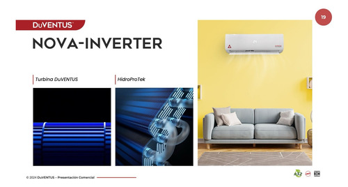 Minisplit Kit De Instalacion, Duventus Nova Inverter 2 Ton