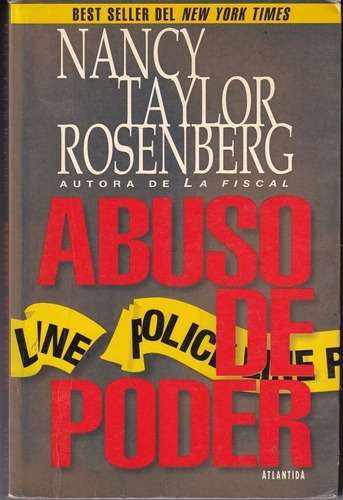 Abuso De Poder  Nancy Taylor Rosenberg Atlantida Usado 