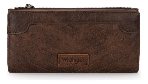 Cartera Minimalista Wrangler Para Mujer Tarjetero L...