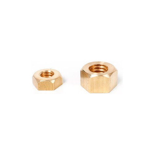 Tuerca Hexagonal De Bronce M7x1.00 X5 Unidades