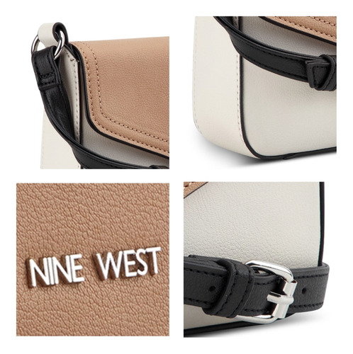 Bolsa Cross Body Para Mujer Nine West Khaki Nym558278