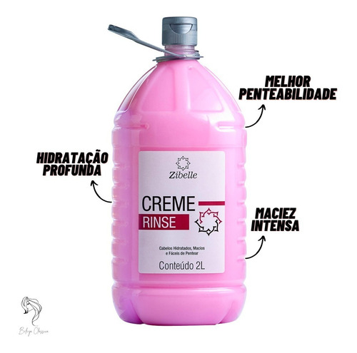 Kit Shampooo Sem Sal + Creme Rinse 2l