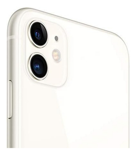 Iphone 11 128gb Dual Sim + Carregador Turbo E Fone Apple Branco (Recondicionado)