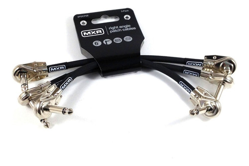 Pack 03 Cables Patch Efectos Right Angle Mxr
