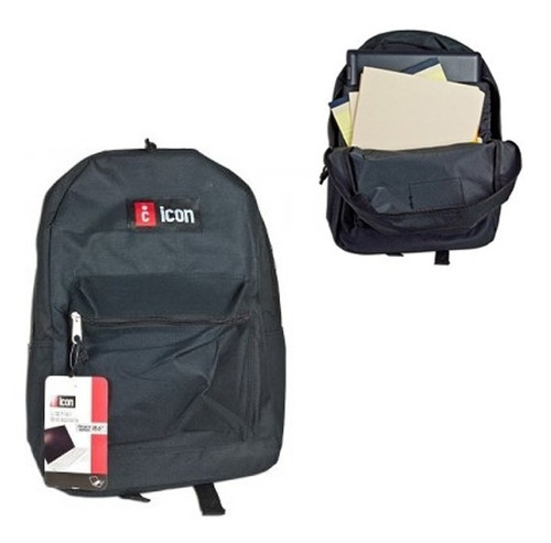 Mochila Para Notebook 15.6  Icon Bkph731-blk Black