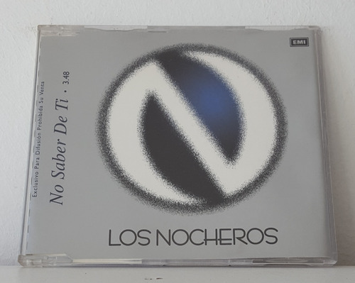 Los Nocheros No Saber De Ti Cd Difusión Single (Usado)