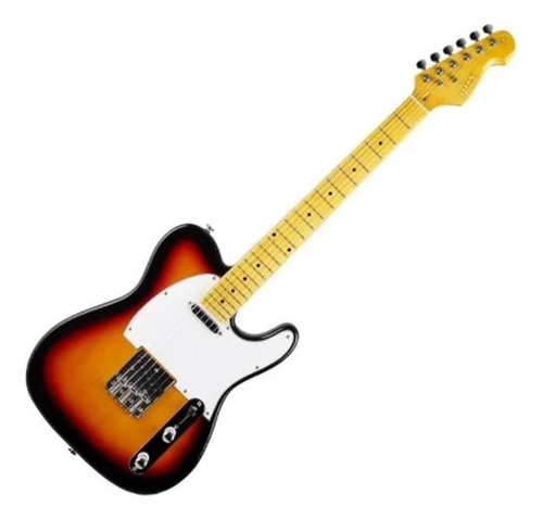 Guitarra Phx Telecaster Vintage Sunburst Basswood Tl-2 Sb