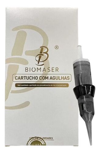 Kit 10 Cartuchos Biomaser 3rl 0,30 Mml - Micropigmentação