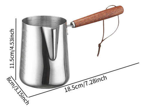 For Cafetera Turca, Tetera, Cafetera, Sartén 600 Ml