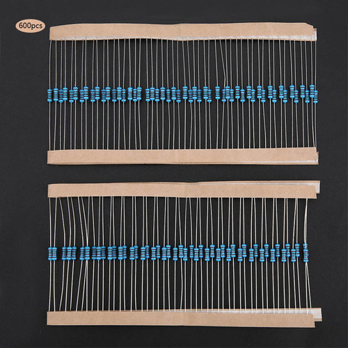 * Resistencia 600 Piezas 1/4w 1% Resistencias 1k/2k/3k/10k