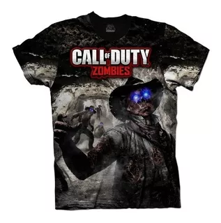 Camiseta Compatible Call Of Duty Zombie Niño / Hombres