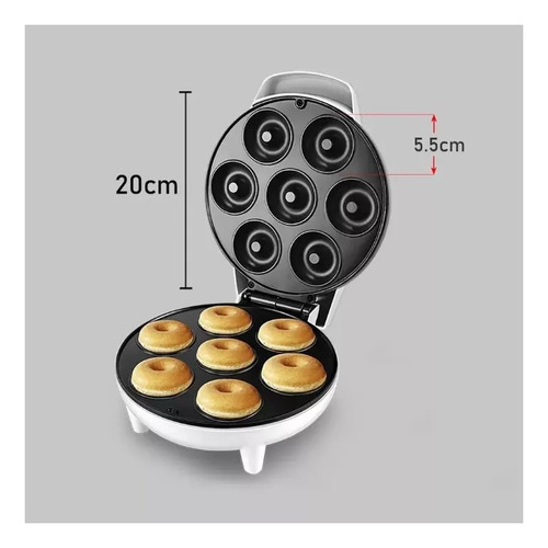 Máquina Para Hacer Mini Donuts De Desayuno De 1200w