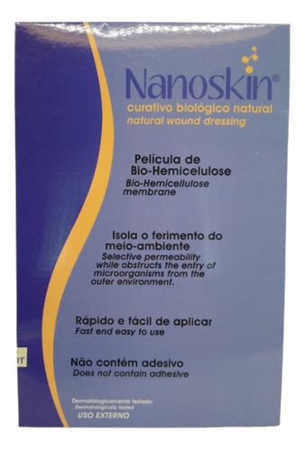 Nanoskin Membrana Biológica 10 X 10 Cm (2 Un)