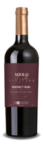 Vinho Miolo Singl Vineyard C Franc 750ml