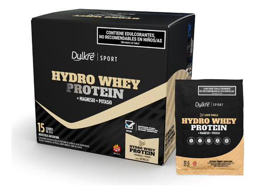 Proteina Hidrolizada De Suero De Leche / Dulkre Sport Sabor Vainilla