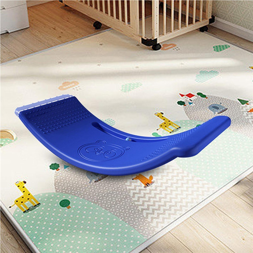 S Balance Board Wobble Board Habilidades Motoras Grande Azul