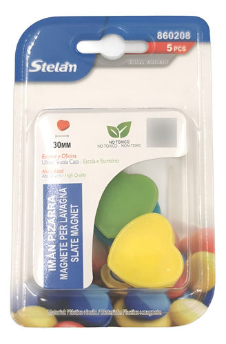 Imanes Para Nevera Con Forma De Corazón Para Pizarra Blanca Multicolor Corazón