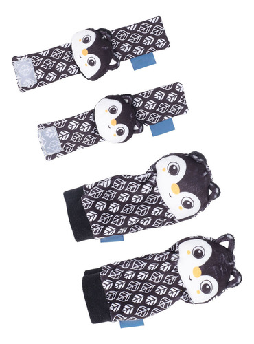 Juego De Calcetines Con Forma De Sonajero Para Bebés, 1 Par