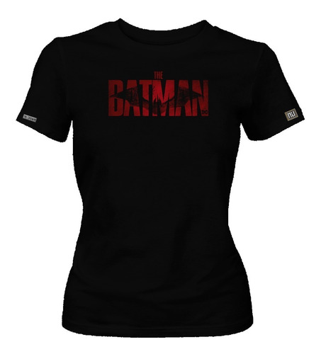 Camiseta Estampada The Batman Logo Película Mujer Dama Dbo 