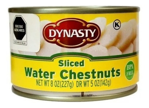 Caja De Castañas En Conserva Dynasty - 12 Latas De 227 G.