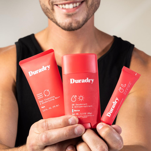 Sistema De 3 Pasos Duradry Sudoración Excesiva En Las Axilas