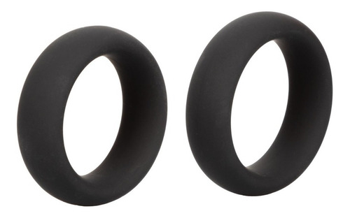 Anillo Pene Silicon 2pz Cock Ring Colt Set Prolonga Erección Color Negro