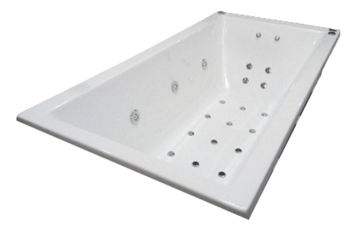 Hidromasaje Minimalista 170x80 Full Spa 2 Motores. 24 Jets !