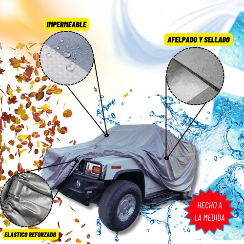 Funda Auto Afelpada Lona Cubierta Vw Polo 2020-2023