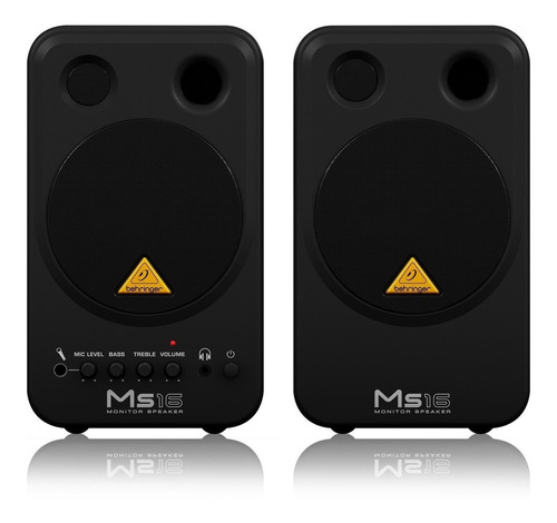 Monitores Activos Estudio Behringer Ms16 + Garantía 