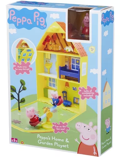 Casa Peppa Pig Incluindo Peppa Suzy And George - Miami Outlet Importados