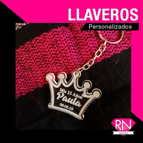 50 Llaveros Personalizados Souvenir Acrilico Grabado