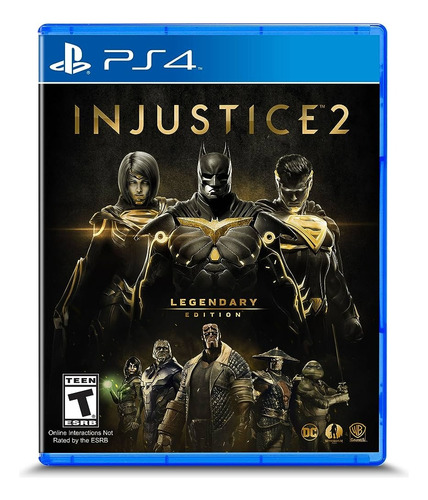 Playstation 4 Injustice 2 Legendary Edition Play 4