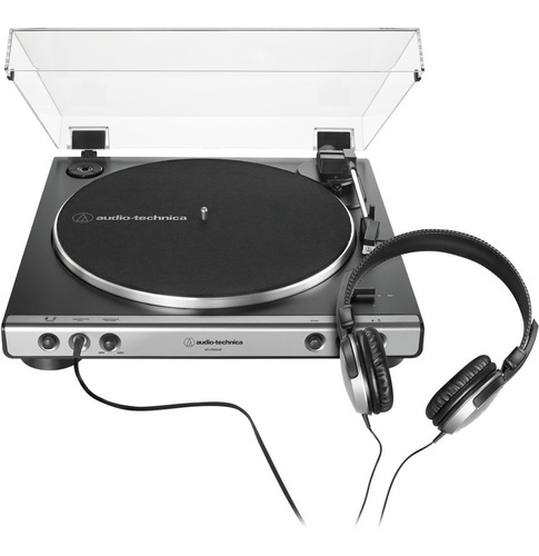 Audio Technica At-lp60xhp Bandeja Giradiscos + Auriculares