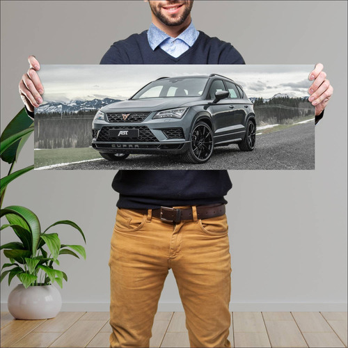 Cuadro 30x80cm Auto 2020 Cupra Ateca Limited Edi 377