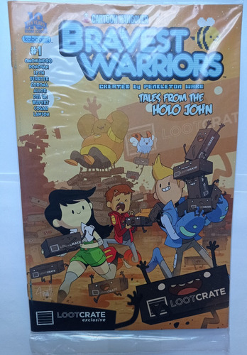 Comic Bravest Warriors #1 Loot Crate Exclusive Variant 2015 Boom! Studios