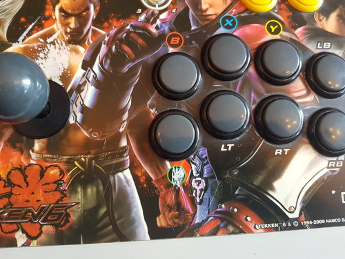 Palanca Arcade Original De Tekken 6 Inalámbrica Xbox 360.