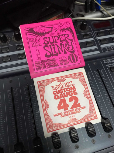 Cuerda Ernie Ball Super Slinky 0.42 (e) Electrica