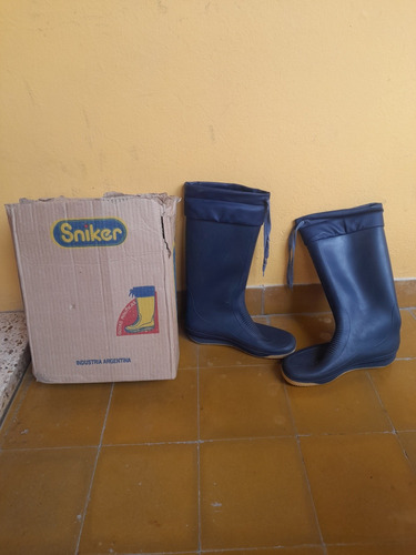 Botas Nauticas 44 Hombre/mujer Marca Sniker Muy Buen Estado 