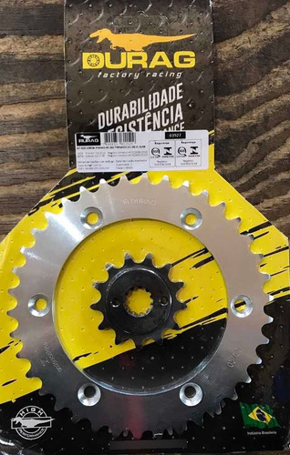 Plato Y Piñón Durag Honda Xr 250 Tornado (38 / 13)