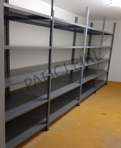 Ángulos Ranurados, Estantería Metálica, Estantes Fijos