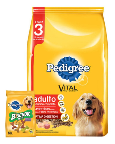 Alimento Pedigree Perro Adulto 21 Kilos+ Obsequio