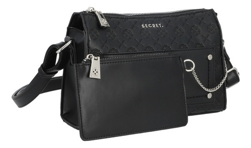 Bandolera Secret Polonia Fw25 Xs Negro