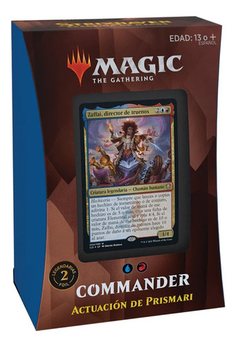 (esp) Magic Strixhaven - Prismari Performance Commander Deck