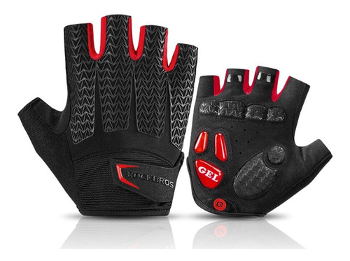  Guantes Mitones De Gel Ciclismo Unisex Rockbros, Bicicleta